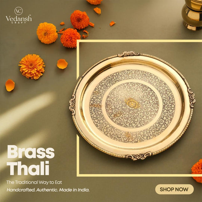 Brass Thali