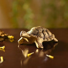 Brass Tortoise Figuruine Vastu/Feng Shui (1.5 Inch)