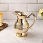 Brass Handcrafted Water Jug (8 Inch)