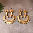 Brass Jali Door Knocker Pair – Handcrafted Traditional Door Decor (4.2 Inch)
