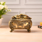 Brass Vintage Jewellery Box (4.5 Inch)