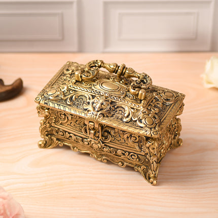 Brass Jewellery Box (4.5 Inch)