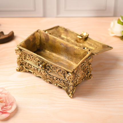 Brass Jewellery Box (4.5 Inch)