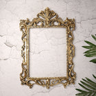 Brass Vintage Photo / Mirror Frame Wall Hanging (17.5 Inch)