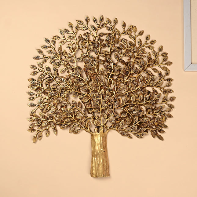 Brass Kalpvriksha Wall Hanging (25.5 Inch)