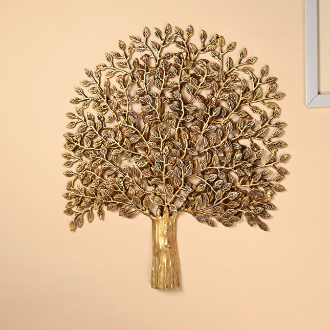 Brass Kalpvriksha Wall Hanging (25.5 Inch)