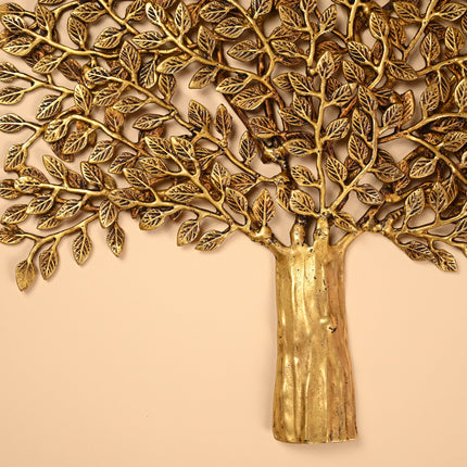 Brass Kalpvriksha Wall Hanging (25.5 Inch)
