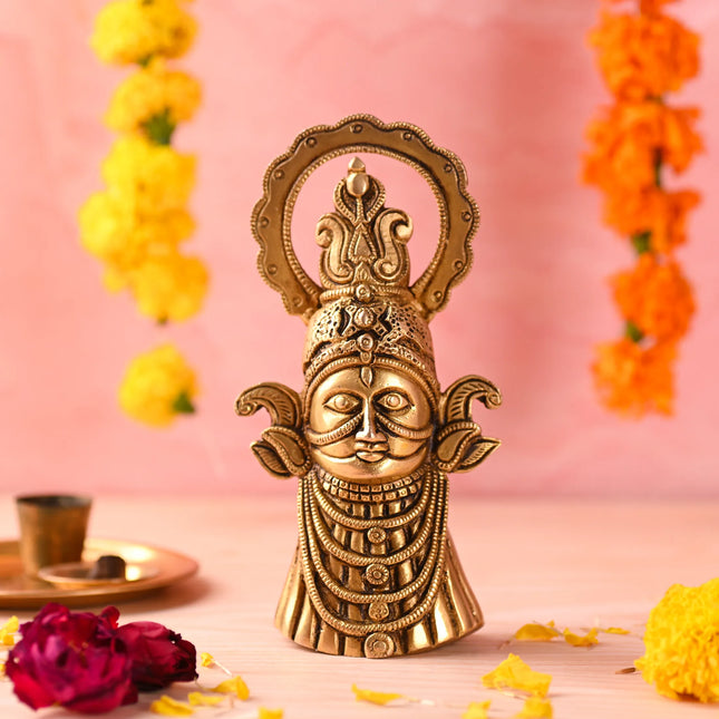Brass Khatu shyam Idol (7.3 Inch)