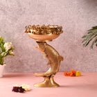 Brass Fish Urli (10 Inch)