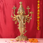 Brass Standing Vishnu Dashavatara Idol (25 Inch)