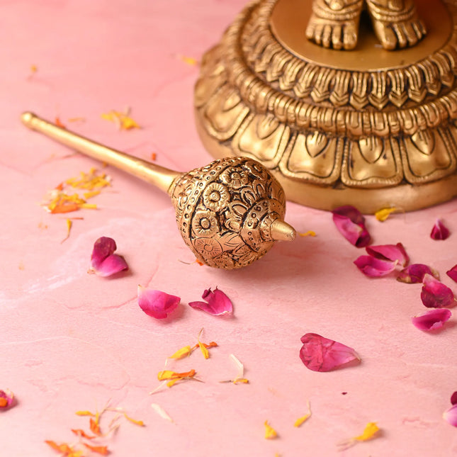 Brass Standing Vishnu Dashavatara Idol (25 Inch)