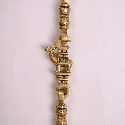 Brass Jhula Chain Set (84 Inch)