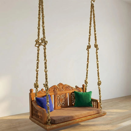 Brass Jhula Chain Set (84 Inch)