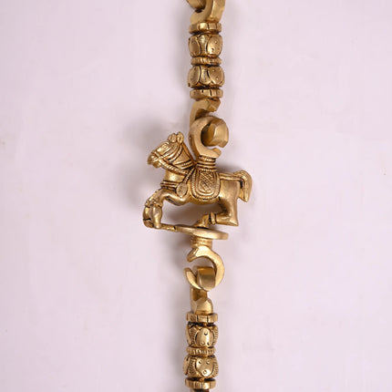 Brass Jhula Chain Set (84 Inch)