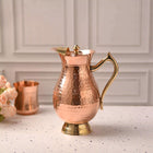 Copper Premium Jug with Lid (10.5 Inch)