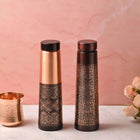 Copper Premium Pen Sparkle Bottle (10.5 Inch)