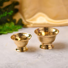 Brass Serving Bowl Pair