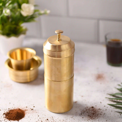 Brass Coffee Filter Machine (8 Inch)