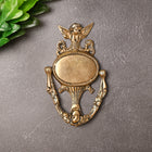 Brass Elegant Door Knocker – Traditional Indian Brassware for Timeless Entrances (7 Inch)