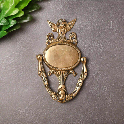 Brass Angel Door Knocker (7 Inch)