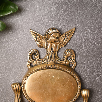 Brass Elegant Door Knocker – Traditional Indian Brassware for Timeless Entrances (7 Inch)