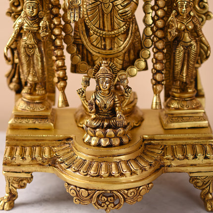 Brass Frame Tirupati Balaji/Venkateshwar Idol (23 Inch)