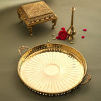 With handle lenght - 14.5 inch ; daimenter - 12 inch ; weight - 620 gram