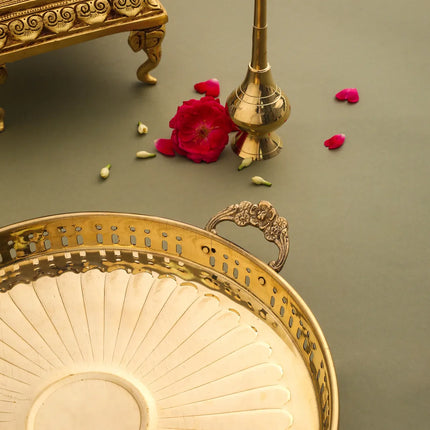 Brass Round Tray / Platter