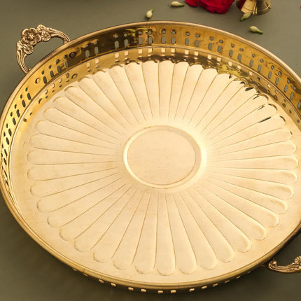 Brass Round Tray / Platter