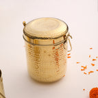 8 INCHES (7*5*8); HEIGHT WITH HANDLE - 13 INCHES WEIGHT - 800 GRAMS; CAPACITY - 2 LITRE