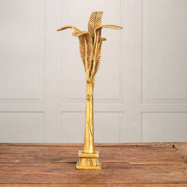 Brass Banana Tree (11 Inch)