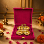 With velvet box