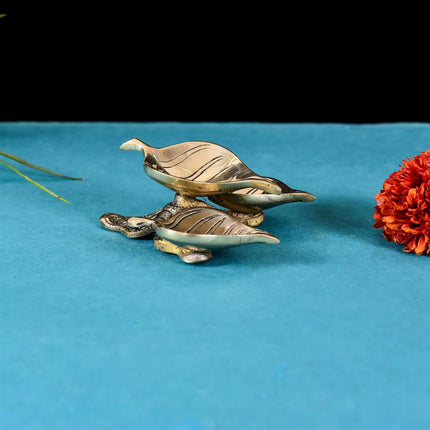 Brass 3 Leaf Petal Diya (2 Inch)