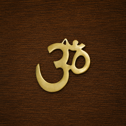 Brass Om Wall Hanging