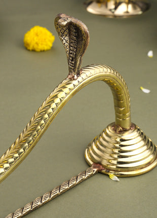 Brass Dhoop Aarti Spoon (5.5 Inch)