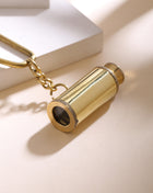 Brass Telescope Keychain With Box