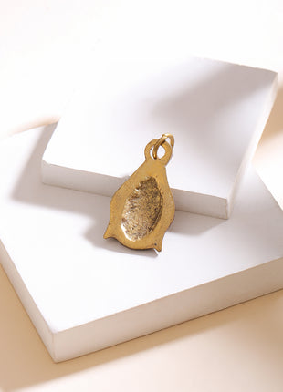 Brass Gautam Buddha Pendant With Box