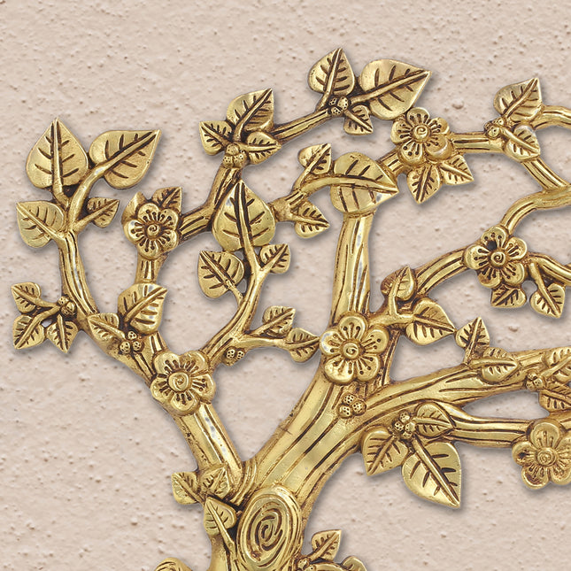 Brass Kalpvriksha Wall Hanging (19 Inch)