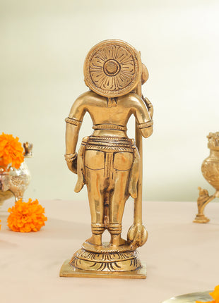 Brass Superfine Udupi Krishna Idol (9 Inch)