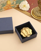 Brass Charan Paduka Gift Box