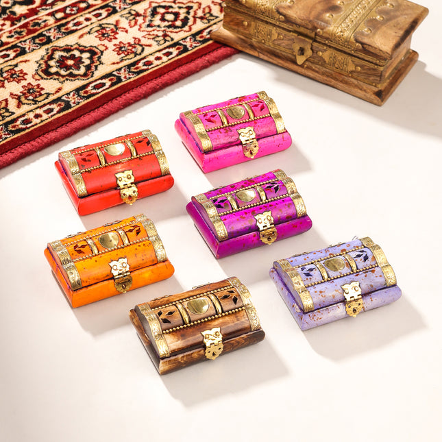 Leaf Mini Jewellery Box