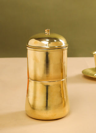 Brass Coffee Filter Machine (6.5 Inch)