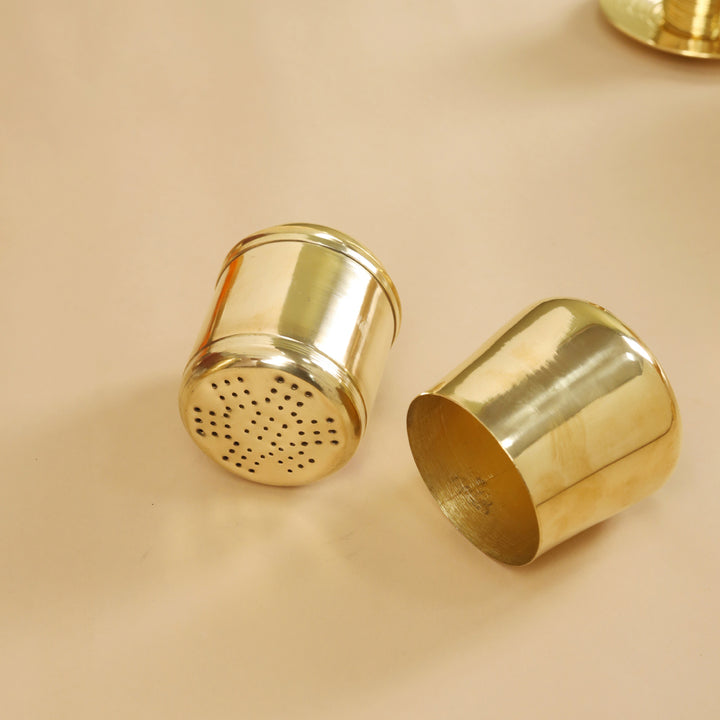Brass Coffee Filter Machine (6.5 Inch) Vedansh Craft
