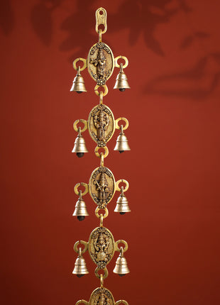 Brass Dashavatar Hanging Bell (48 Inch)