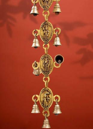 Brass Dashavatar Hanging Bell (48 Inch)