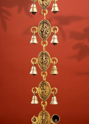 Brass Dashavatar Hanging Bell (48 Inch)