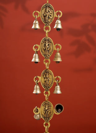 Brass Dashavatar Hanging Bell (48 Inch)