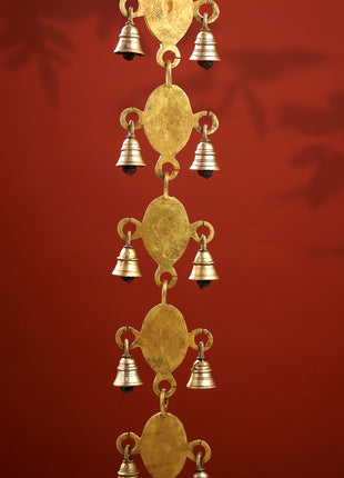 Brass Dashavatar Hanging Bell (48 Inch)