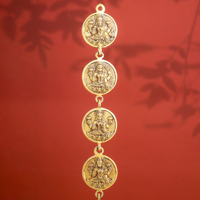 Brass Ashtalakshmi Hanging Bell (16 Inch) (40 Inch)