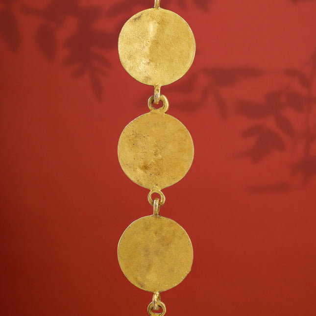 Brass Ashtalakshmi Hanging Bell (16 Inch) (40 Inch)